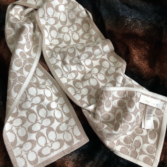 COACH Reversible Scarf - Picture 1 of 2